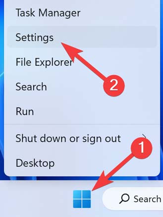 Accessing Windows Settings
