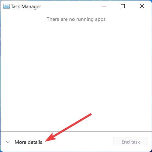 Expanding Task Manager