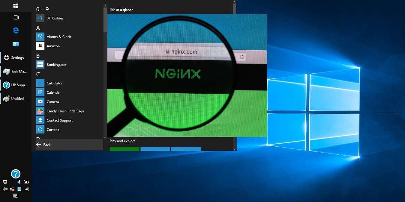 Featured Image of Windows and Nginx Combination (Representation only)