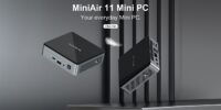Get a GEEKOM MiniAir 11 N5095 8+256 Mini PC for $124