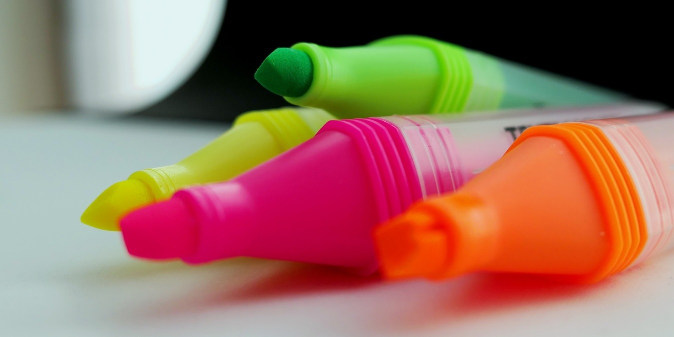 Highlighters for formatting