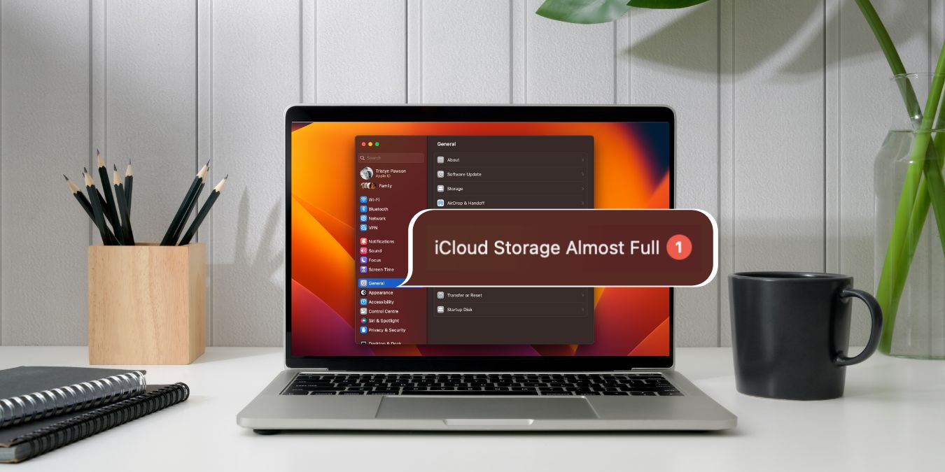 Icloud Storage Almost Full Notification On Macbook