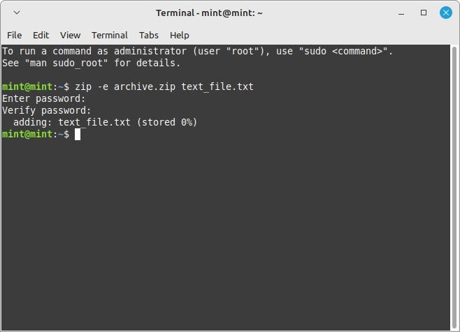 Linux Terminal Using The E Flag With Terminal Asking For Password