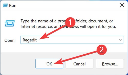 Opening The Registry Editor On Windows