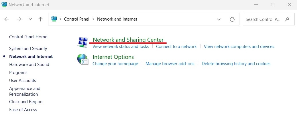 Referenced Account Locked Network Sharing Center
