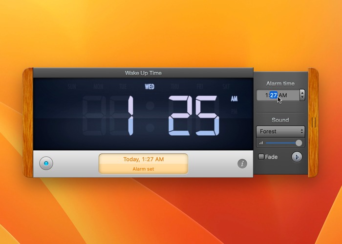 Setting Up Alarm On Mac Wake Up Time App Alarm Set Right Menu