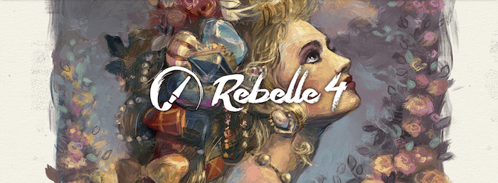 The Rebelle home page.